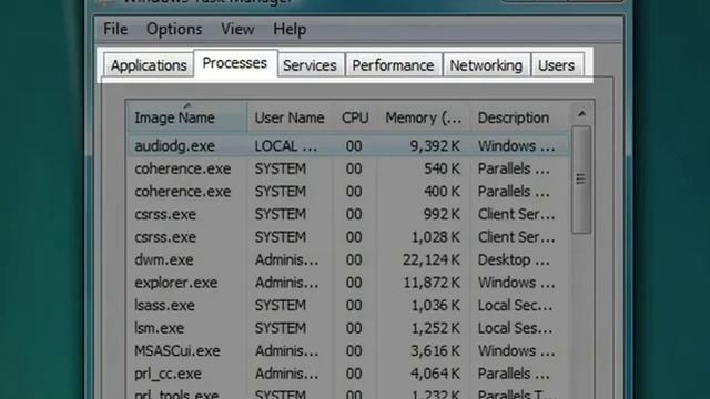 How to Adjust Running Processes on Windows Vista смотреть онлайн