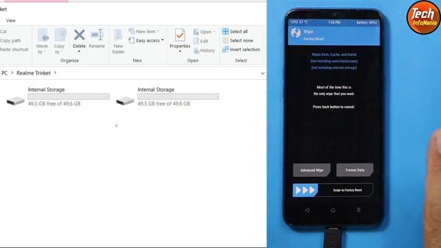 Realme Flash Stock Rom Then Relock Bootloader Realme 5 اردو हिन्दी смотреть онлайн