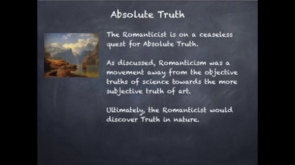 Romanticism and English Literature