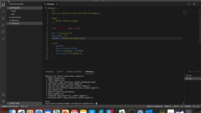 Tutorial Python & Tkinter Italiano - Creiamo il nostro Script Python in eseguibile EXE & App смотреть онлайн