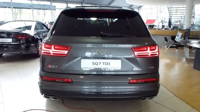 2017 Audi SQ7 Exterior & Interior 4.0 V8 TDI Bi-Turbo Compressor 435 Hp 250 Km/h 155 mph * Playlist смотреть онлайн