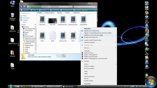 Instalación de Dreamscene para Windows Vista смотреть онлайн