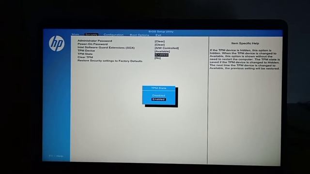 How to enable TPM(Trusted Platform Module) version 2.0 on your pc. смотреть онлайн