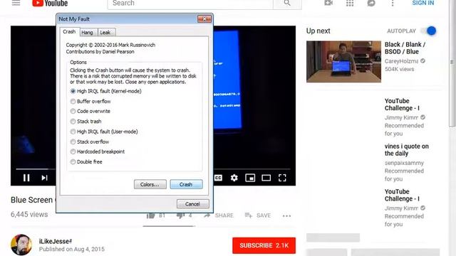 blue screening a blue screen смотреть онлайн