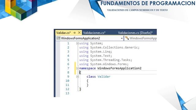 Validar entrada de datos en C# con Windows Forms смотреть онлайн