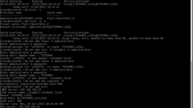 Winbind (Linux integration to Active Directory domain) - useful commands смотреть онлайн