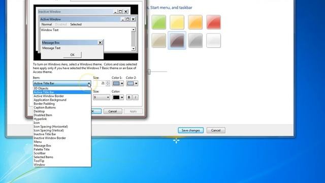 How to change window color in windows 7 смотреть онлайн