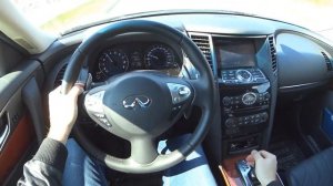 2016 Infiniti QX70 POV Test Drive