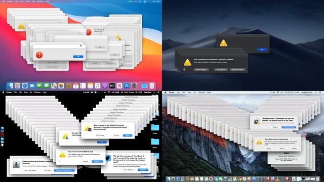 macOS Crazy Error Battle смотреть онлайн
