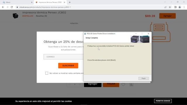 ¿Cómo se configura la impresora Perseo en rollo y lo configuro con el sistema? PerseoWeb смотреть онлайн