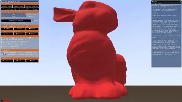 libGDX Mesh Optimizer Tool