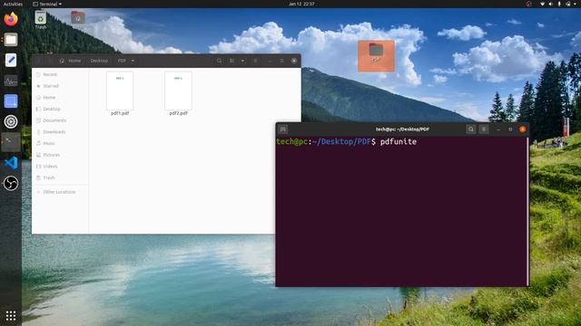 How to join/merge PDFs in Ubuntu/Linux смотреть онлайн