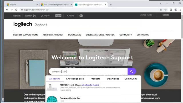 Download Logitech Wireless Keyboard Driver for Windows смотреть онлайн