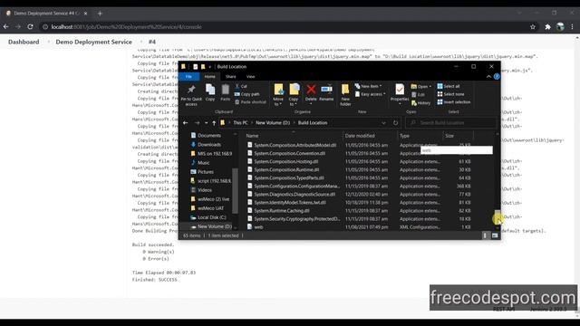 Jenkins Deployment Automation in ASP.NET web application смотреть онлайн