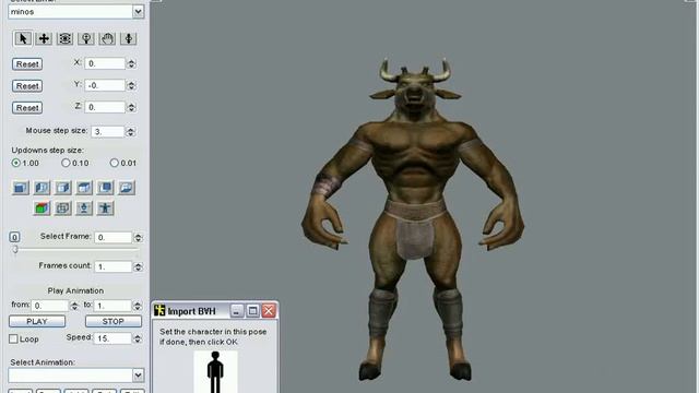 ANIMER 2.0 import BVH animation смотреть онлайн