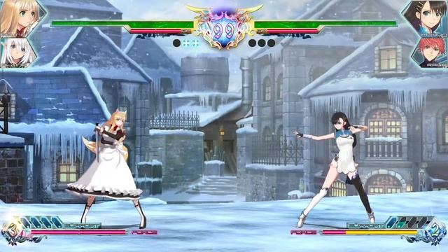 Altina(Rouna) VS Pairon(Rage) with Infinte Power Gauge (Blade Arcus from Shining Battle Arena) смотреть онлайн