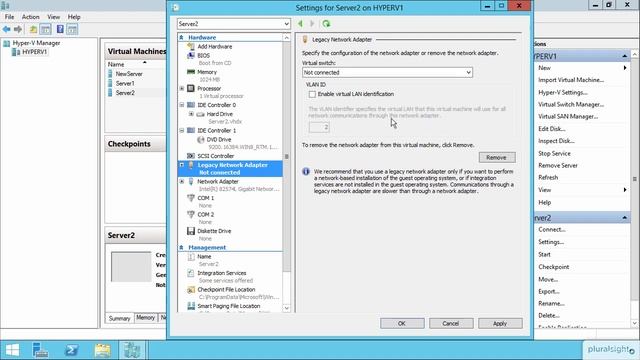 06 Configure Synthetic and Legacy Virtual Network Adapters смотреть онлайн