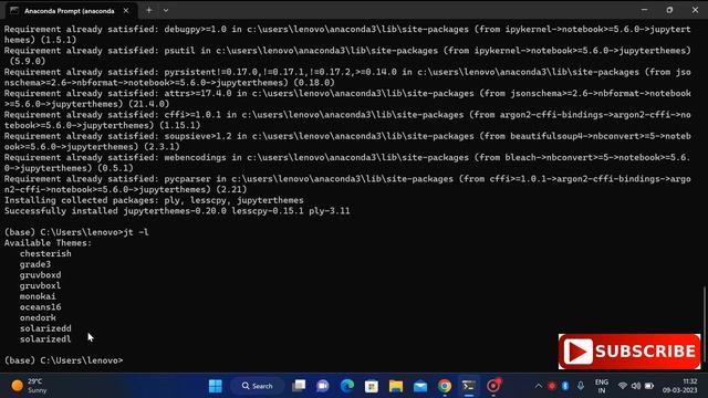 How to change the theme of Jupyter Notebook || Dark Theme, Default Theme смотреть онлайн