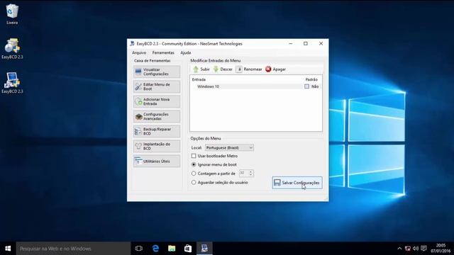 Como excluir Windows 7, Windows 8 ou Windows 10 de um dual boot смотреть онлайн
