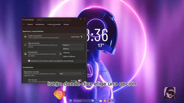 Windows 11 glass con imagen en ventana 🪟 Widgets y más! смотреть онлайн