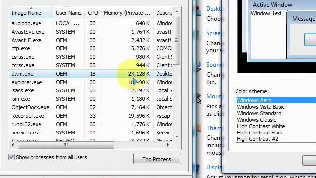dwm.exe-How Aero Slows Down Your Computer смотреть онлайн