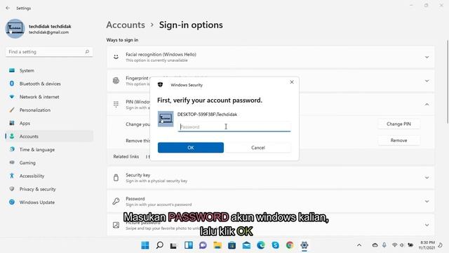 Cara Hapus Hello PIN dan Buat PIN Baru di Windows 11 смотреть онлайн