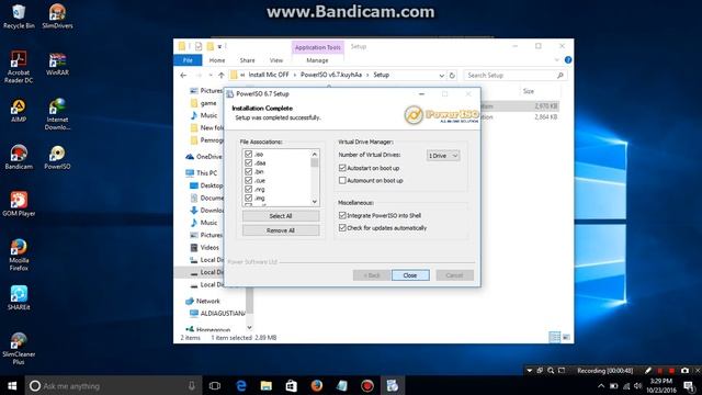 How to install Power Iso in Windows 10 Pro смотреть онлайн