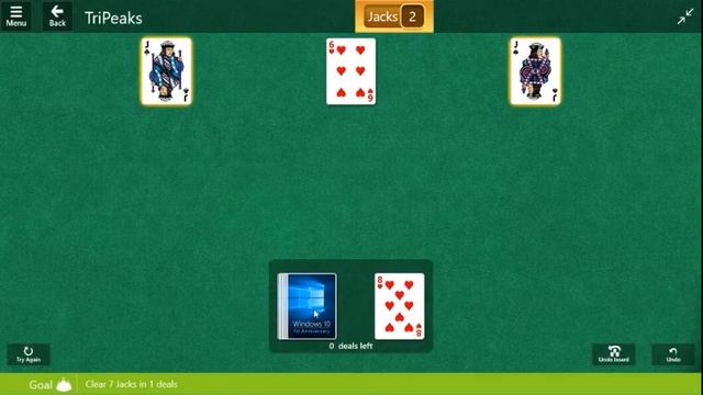 Windows 10 Anniversary / Tripeaks: Hard Clear 7 Jacks in 1 deal смотреть онлайн
