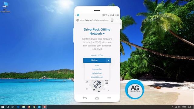 Como instalar todos drivers do PC sem conexão a internet, com celular смотреть онлайн
