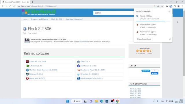 How to Download and Install Flock Browser For Windows смотреть онлайн