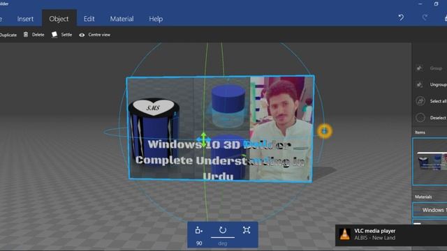 Windows 10 3D Builder in Urdu|Convert 2D image into 3D image смотреть онлайн