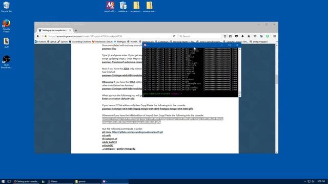 setting up msys2, codelite to compile libswift and ascending source смотреть онлайн