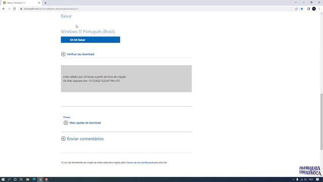 Como baixar a ISO Windows 11 versão recente 22H2 - 64Bits смотреть онлайн