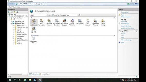 How to Configure FTP Server | IIS Web server