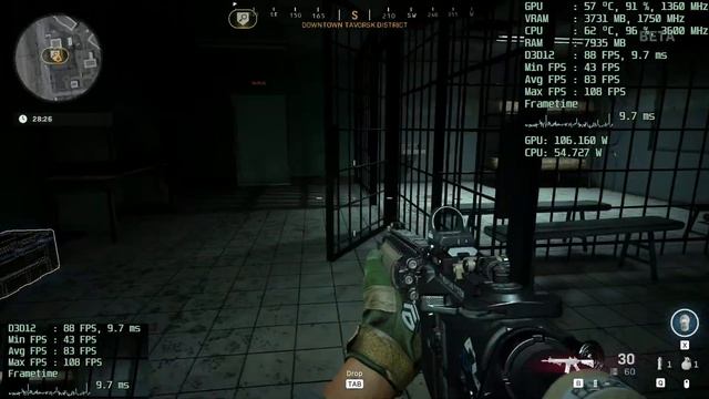 Call of Duty WARZONE - RYZEN 3 1200 - RX 580 - 8GB RAM | Gameplay Benchmark смотреть онлайн