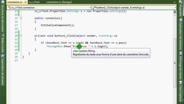 C# Form d'authentification avec le Setting du projet (sans BD) - visual studio 2010 смотреть онлайн