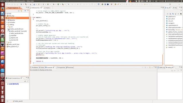 ZYNQ Training - Session 09 part V - Debugging software using Xilinx SDK смотреть онлайн