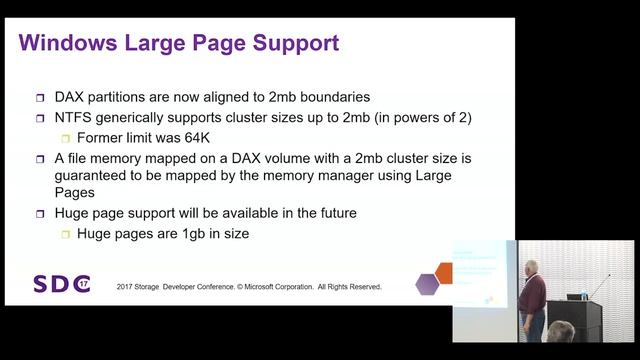 SDC 2017 - Update on Windows Persistent Memory Support - Neal Christiansen смотреть онлайн