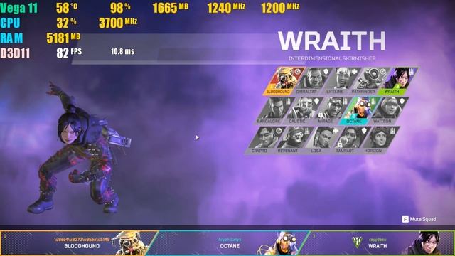 Apex Legends: Season 7 - Ryzen 5 2400G | Vega 11 | смотреть онлайн