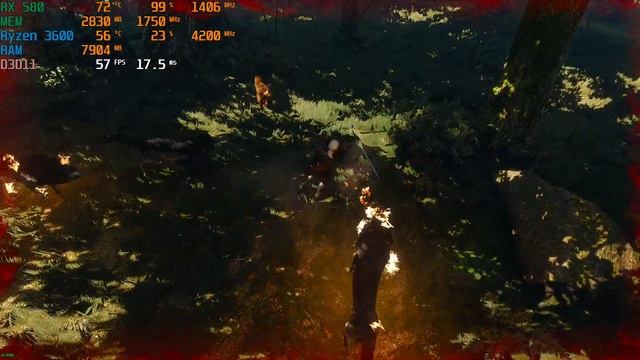 The Witcher 3 Rx 580 4GB/Ryzen 5 3600 смотреть онлайн