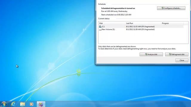 How to Defragmenting your Hard Drive - Learn Windows 7 смотреть онлайн
