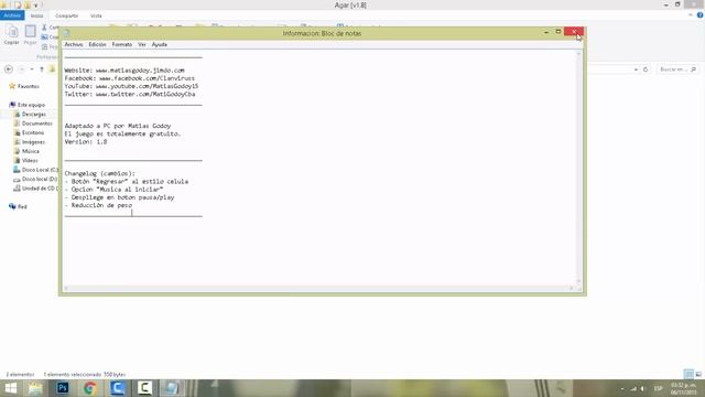 Como Descargar Agar.io Para PC Windows 7/8/8.1/10 SIN LAG!!! (MEDIAFIRE) смотреть онлайн