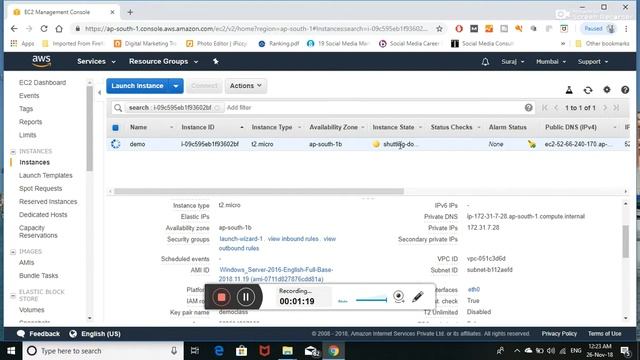 Delete or Terminate AWS Windows EC2 instance - AWS смотреть онлайн