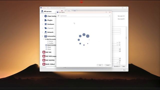 Setting up notifications in the Alarm script | TRASSIR смотреть онлайн