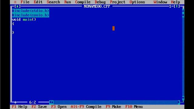 Turbo C Hello World Programming in 64bits Windows 7 or 8 смотреть онлайн