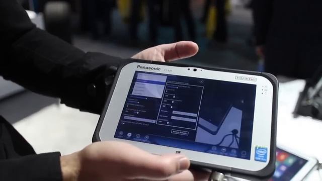 Panasonic Toughpad FZ-M1 hands on смотреть онлайн