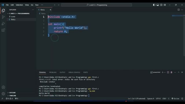 Vs code Setup For C And C++ In Hindi 2024 | Run C and C++ In Visual Studio Code #c #vscode смотреть онлайн