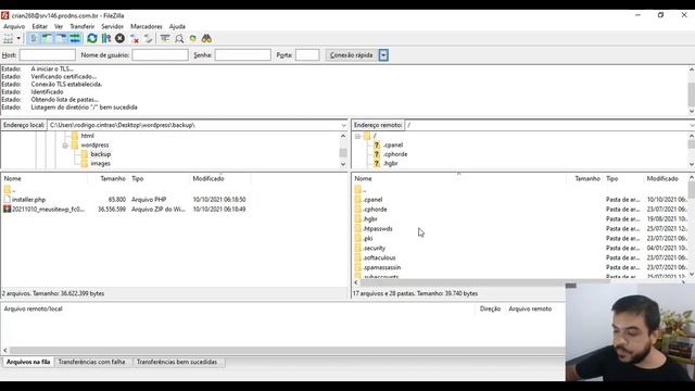 [WordPress] Transferir arquivos com FileZilla - Renda com sites смотреть онлайн