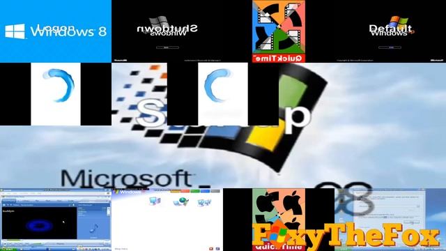 (V2) Windows 98 Has A Sparta CyberD3ath Creations Remix (ft. Windows XP, 8, And QuickTime)