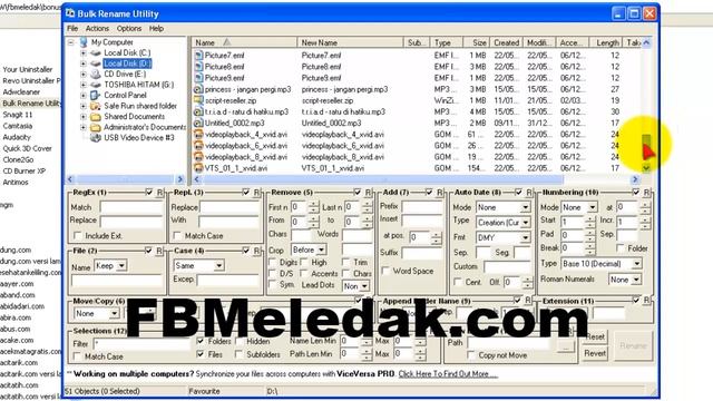 cara install bulk rename utility смотреть онлайн